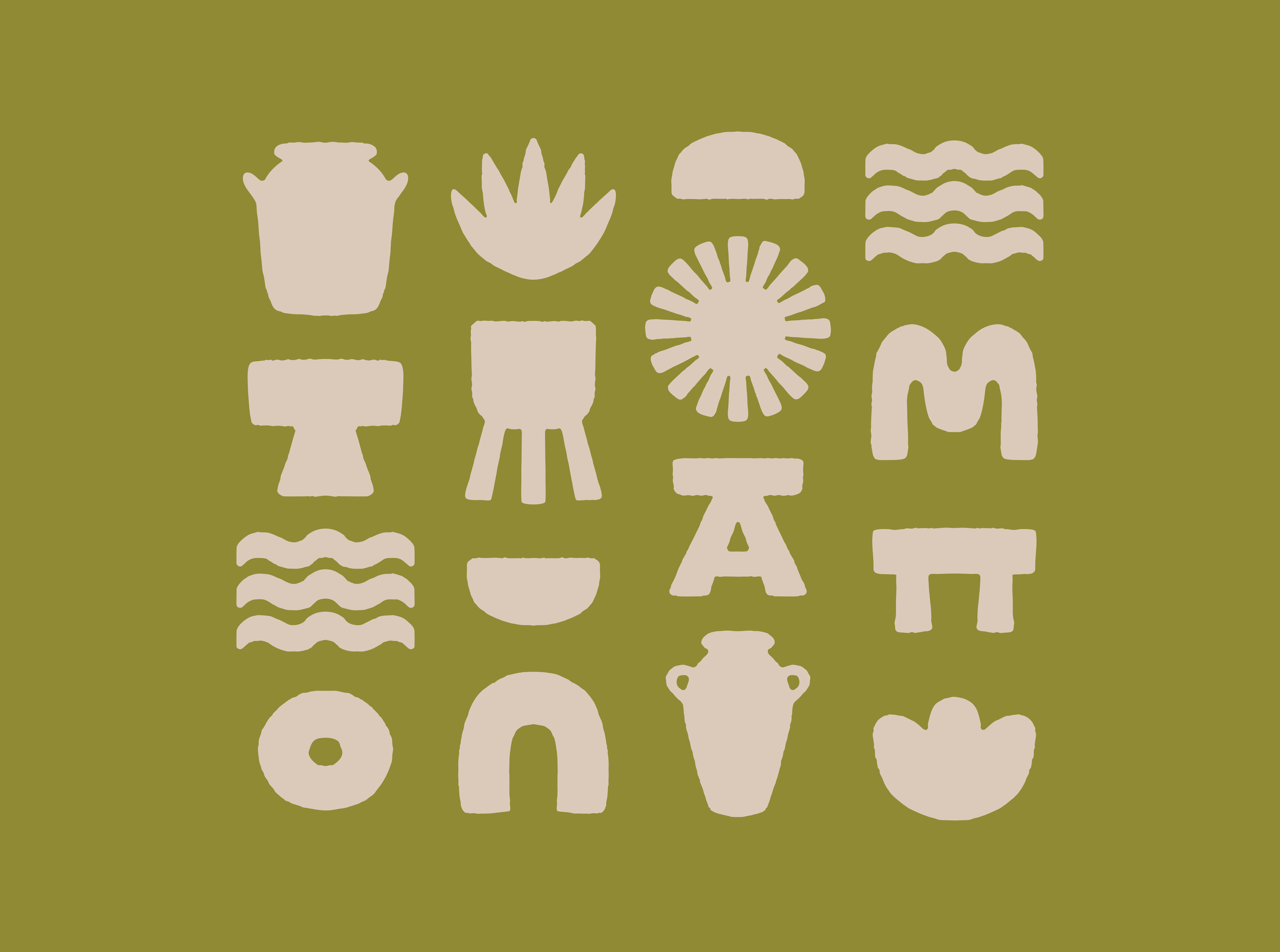 1 Palm Brand Pattern coastal elements furniture icon illustration luxury natural pattern wellness