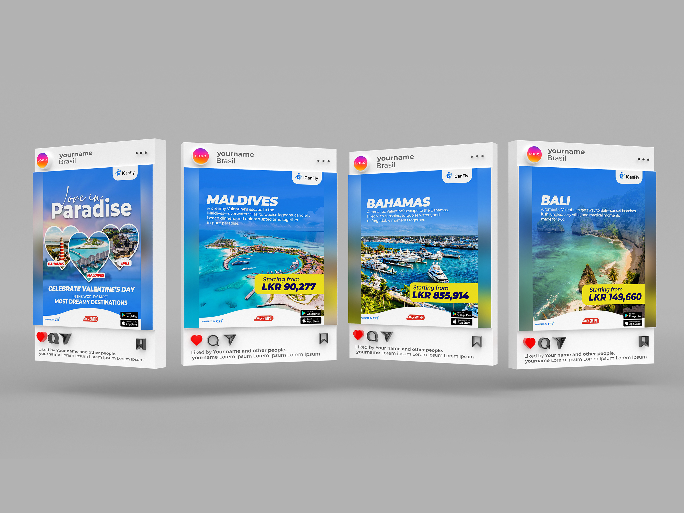 🔴 Social Media Post Design