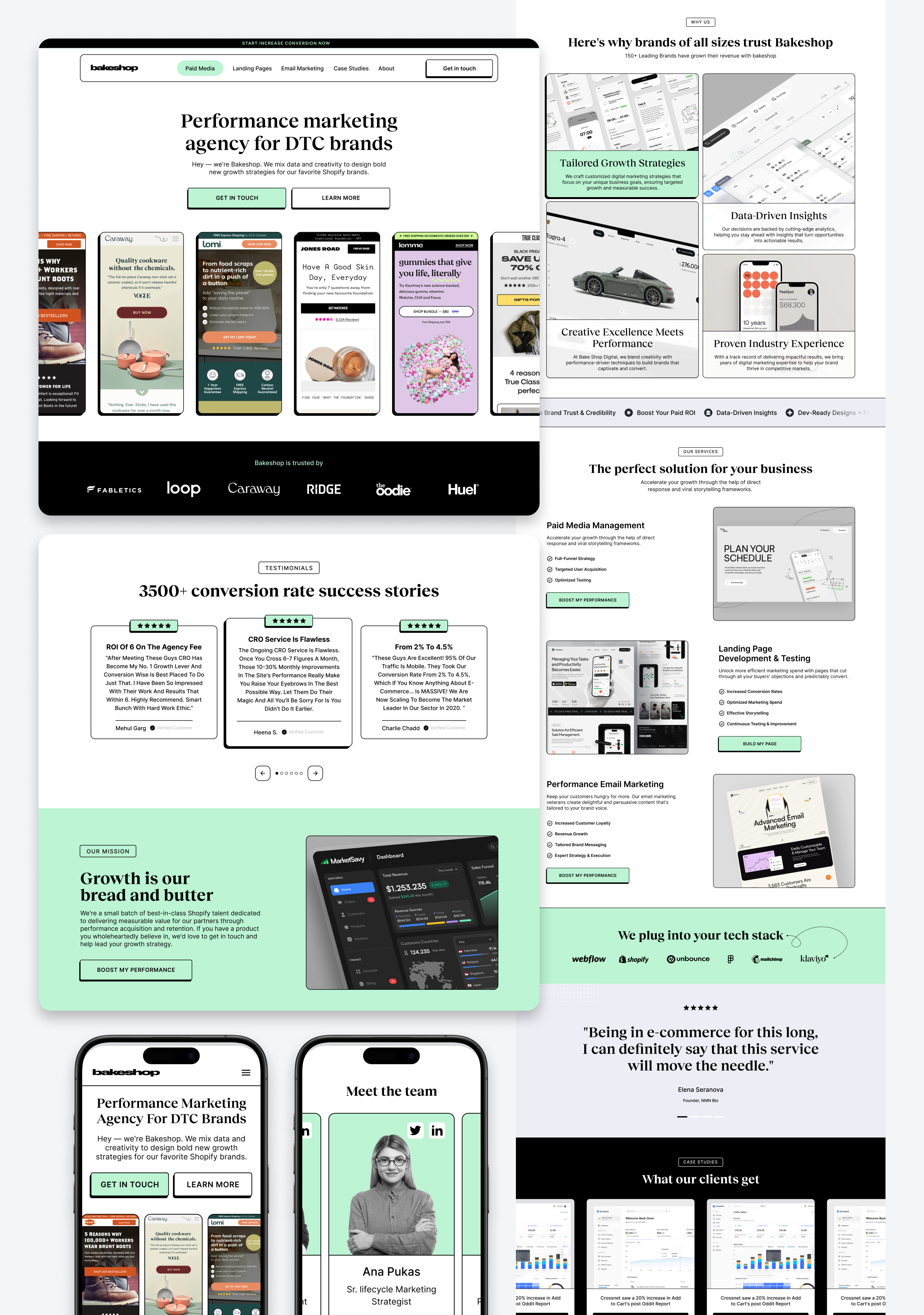 Landing Page figma graphic design landin page ui ux web design wireframe