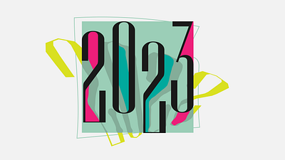 2023 illustration typography