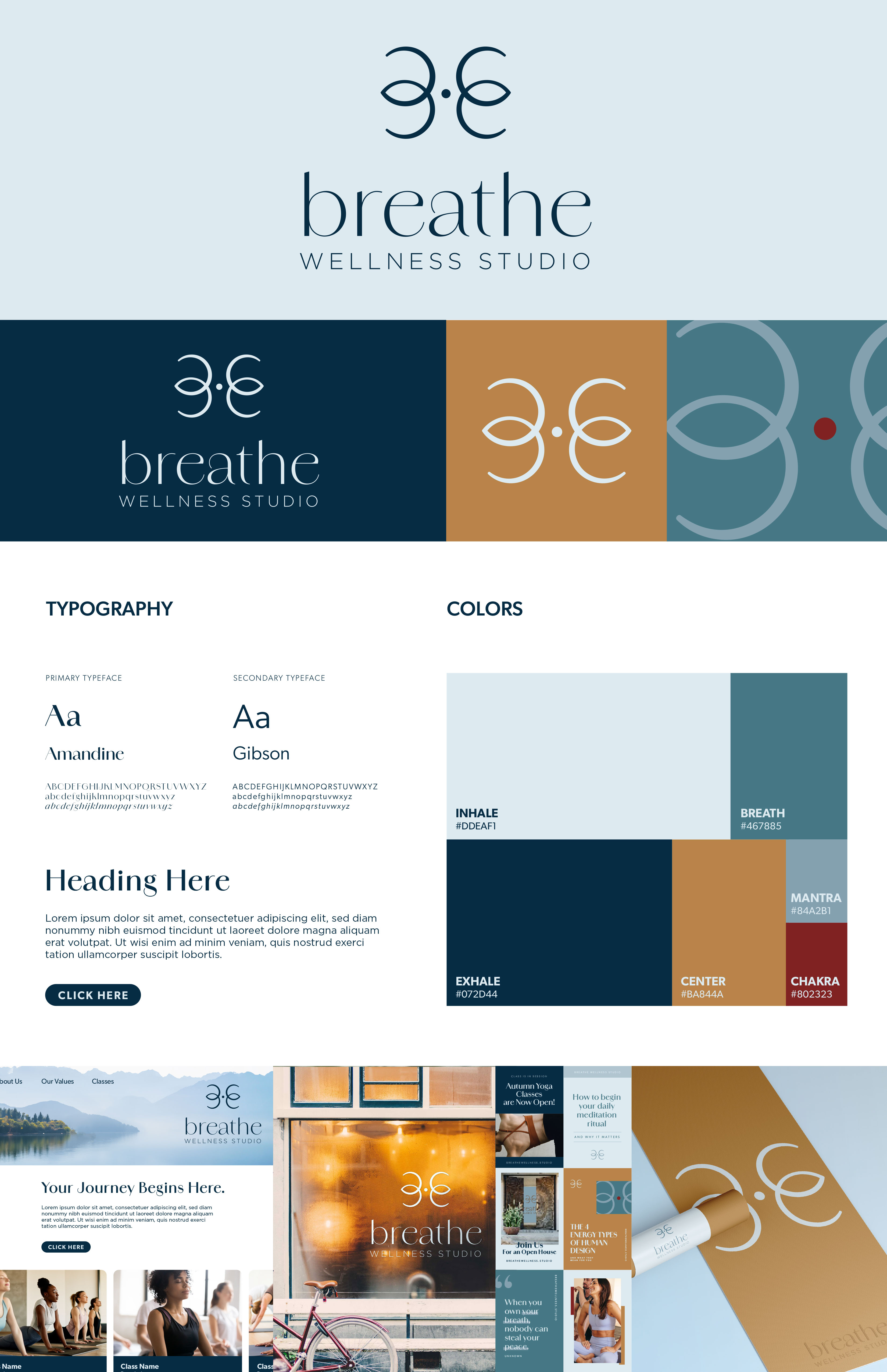 Breathe Wellness Studio - Brand Architecture