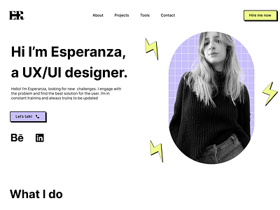 Portfolio - UX/UI Designer design figma neobrutalism ui ux