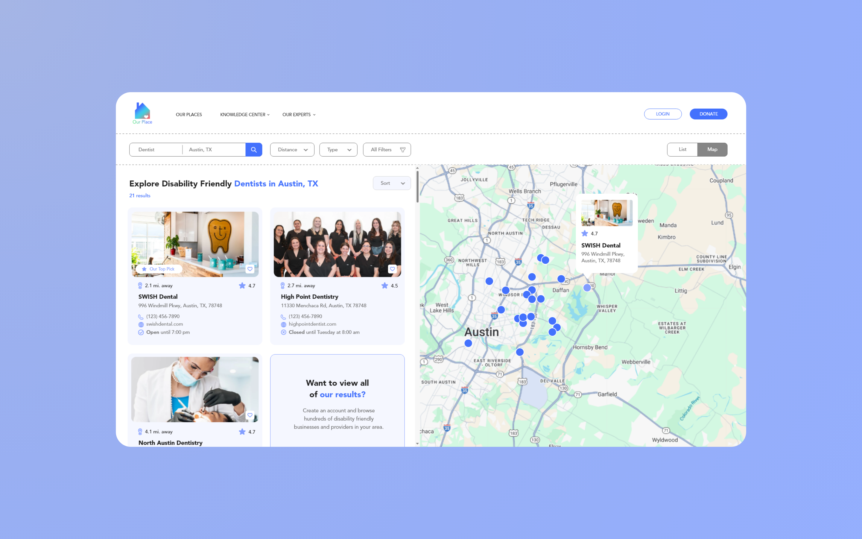 Non-Profit Map of Local Providers | Disability Resources