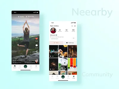 Social network 3d animation branding design figma graphic design layout logo minimal motion graphics trend ui ux