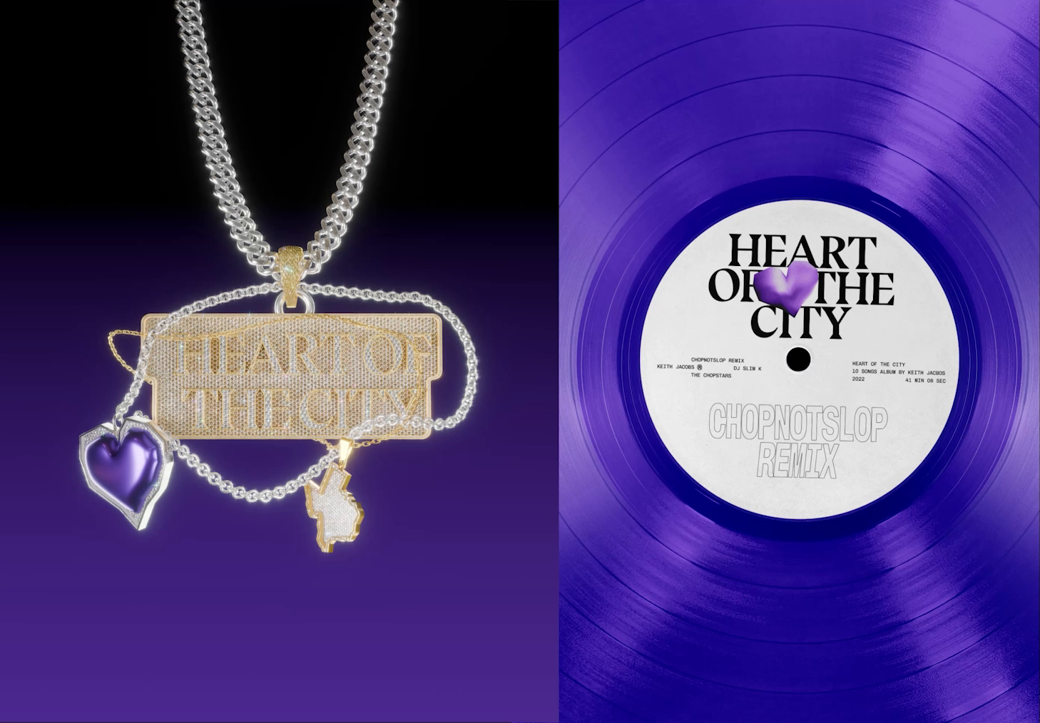 Heart of the City — Album Cover & Visual Identity