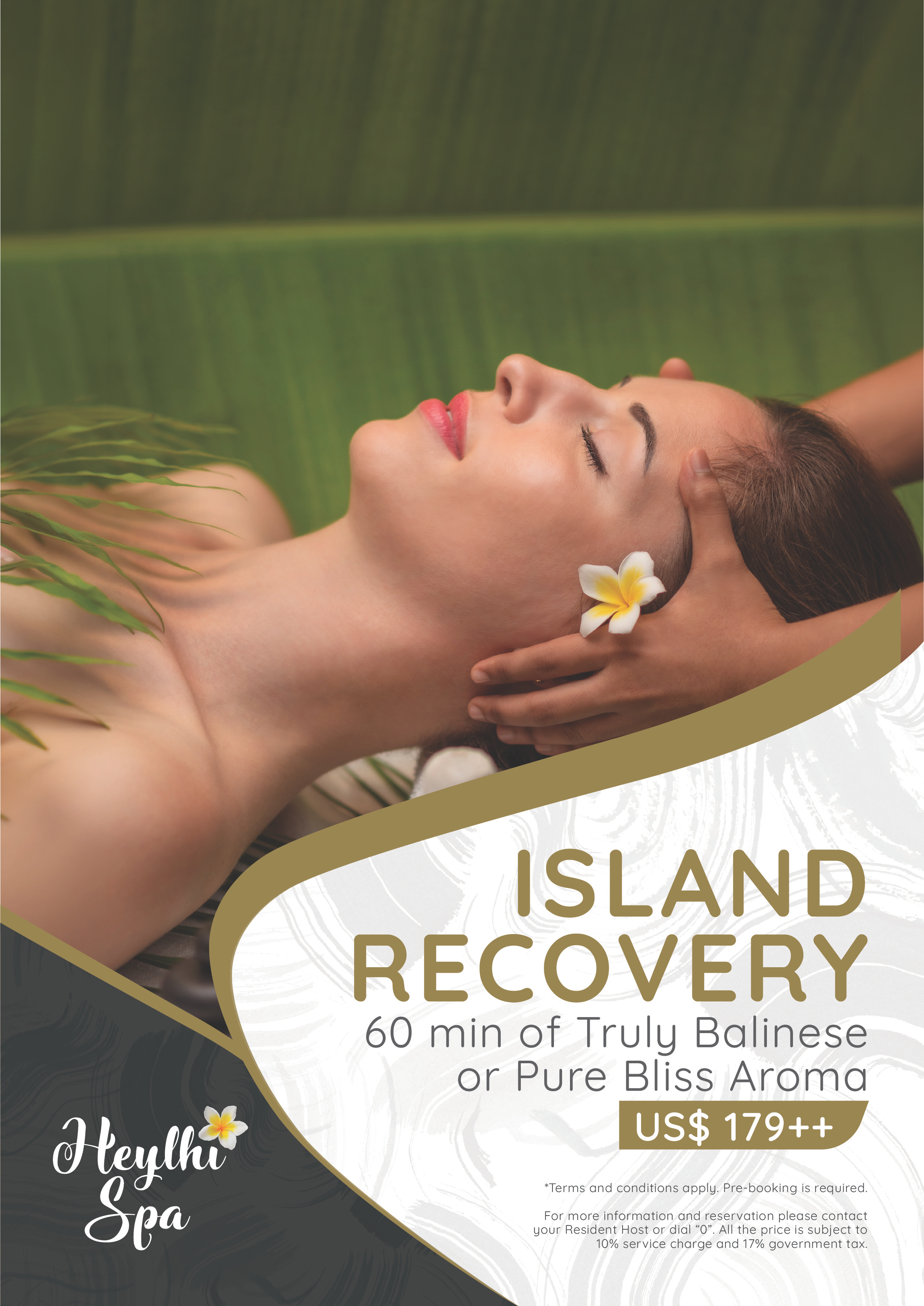 Relax, Refresh, Rejuvenate – Spa Promotion Poster advertising branding graphic design poster design promotional poster
