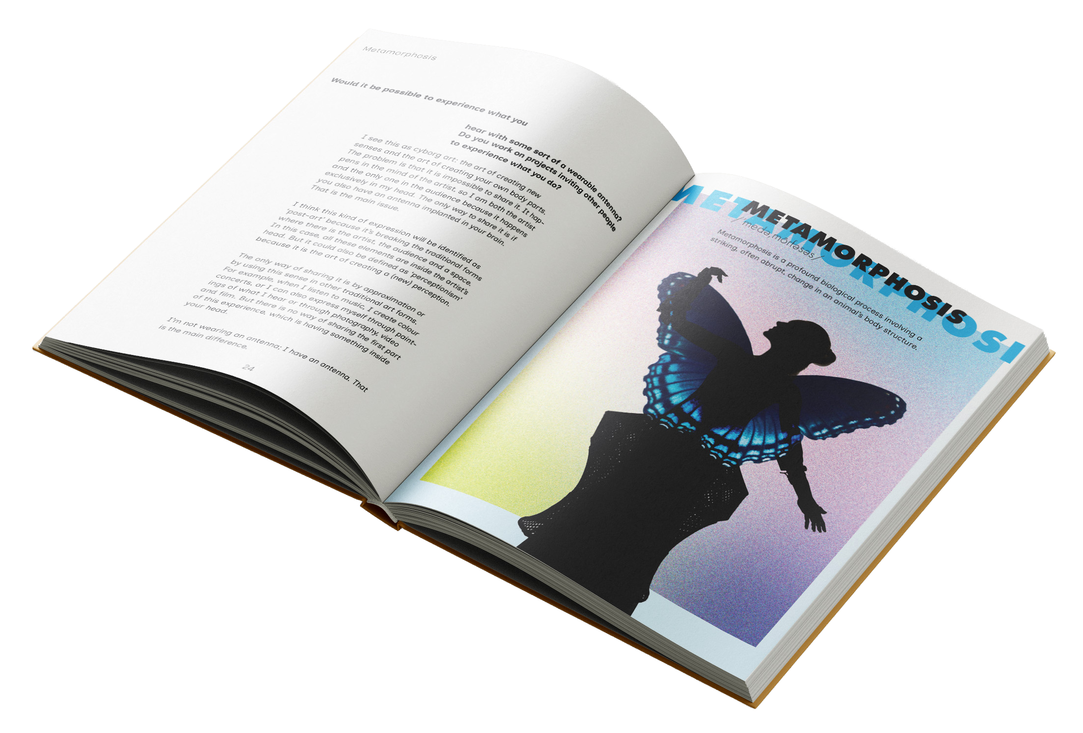 Metamorphosis adobe indesign book design graphic design publication design typography