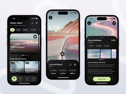 Travel Mobile App Concept