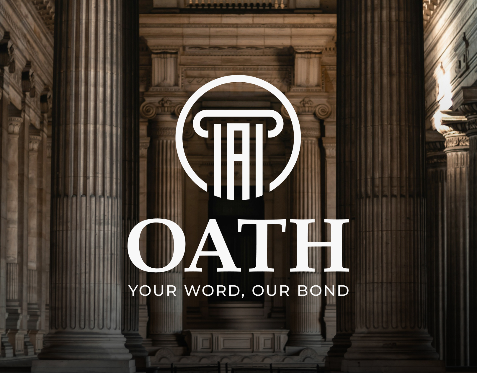 OATH® - Law Firm Logo & Brand Design brand identity branding branding service identity design law law company logo law firm law firm branding law firm logo lawyer legal adviser logo legal services logo logo branding logo design visual identity