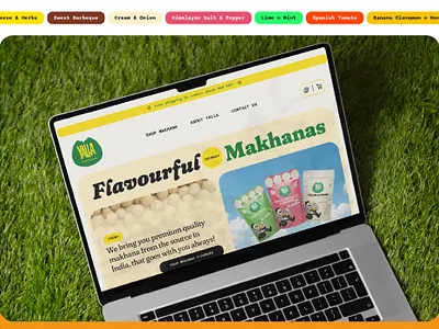 E-Comm UI Design for FMCG Brand appdesign branding design figma fmcg logo design framer graphic design illustration logo ui ux