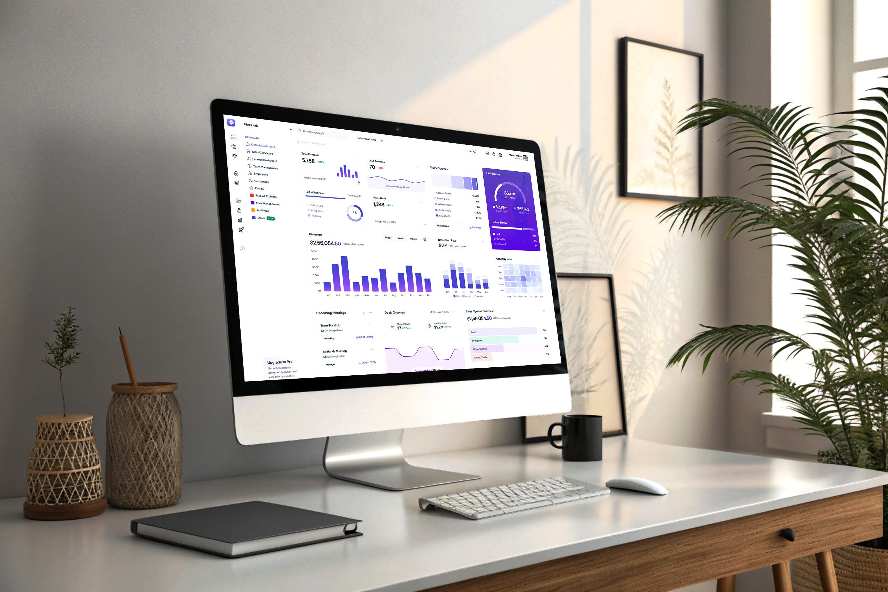 NexLink | CRM Admin Dashboard Bootstrap Template admin admin template crm dashboard dribble layoudrop