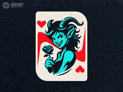 The Faun Girl’s Velvet Charm Logo beauty branding boutique branding branding charming devil girl logo fantasy woman logo fashion branding faun girl logo female faun logo feminine branding girl with rose logo horned girl logo logo luxury branding mischievous girl symbol mythical girl emblem romantic fantasy logo seductive faun emblem