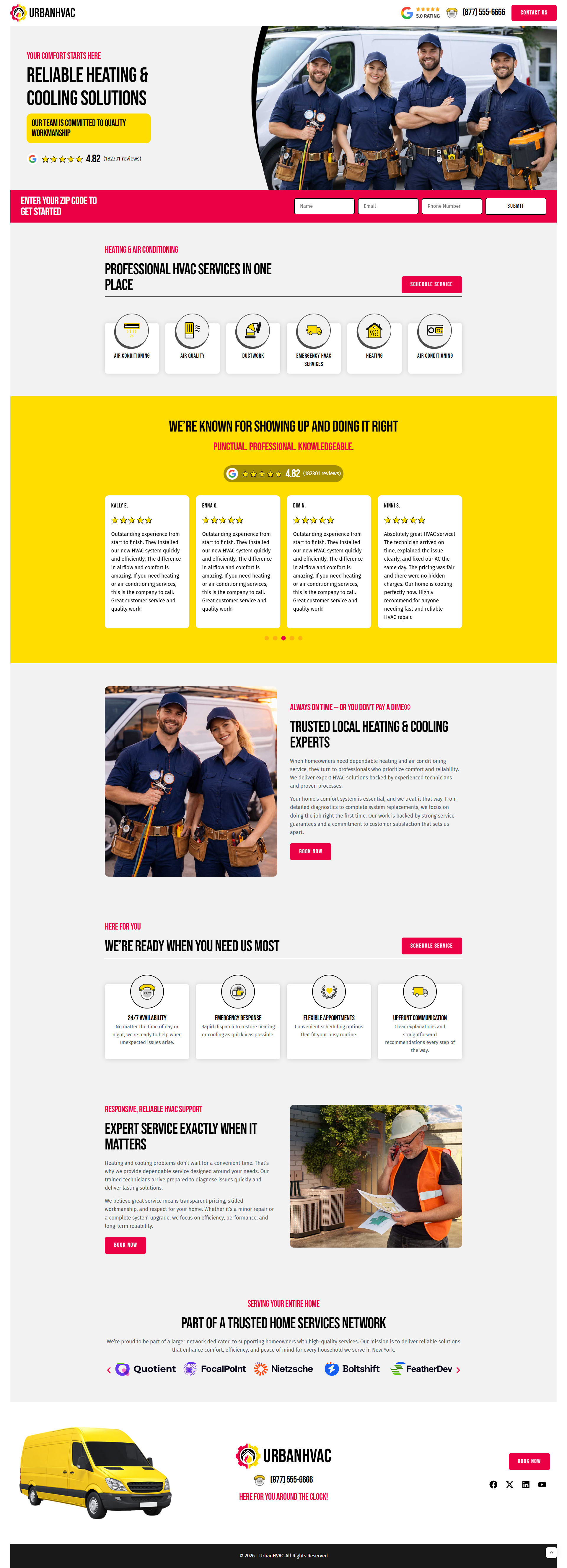 HVAC Lead Generation Landing Page air conditioning cooling heating home service home service website home services hvac hvac landing page hvac service hvac web design hvac website landing page landing page design lead generation service landing page ventilation web design website
