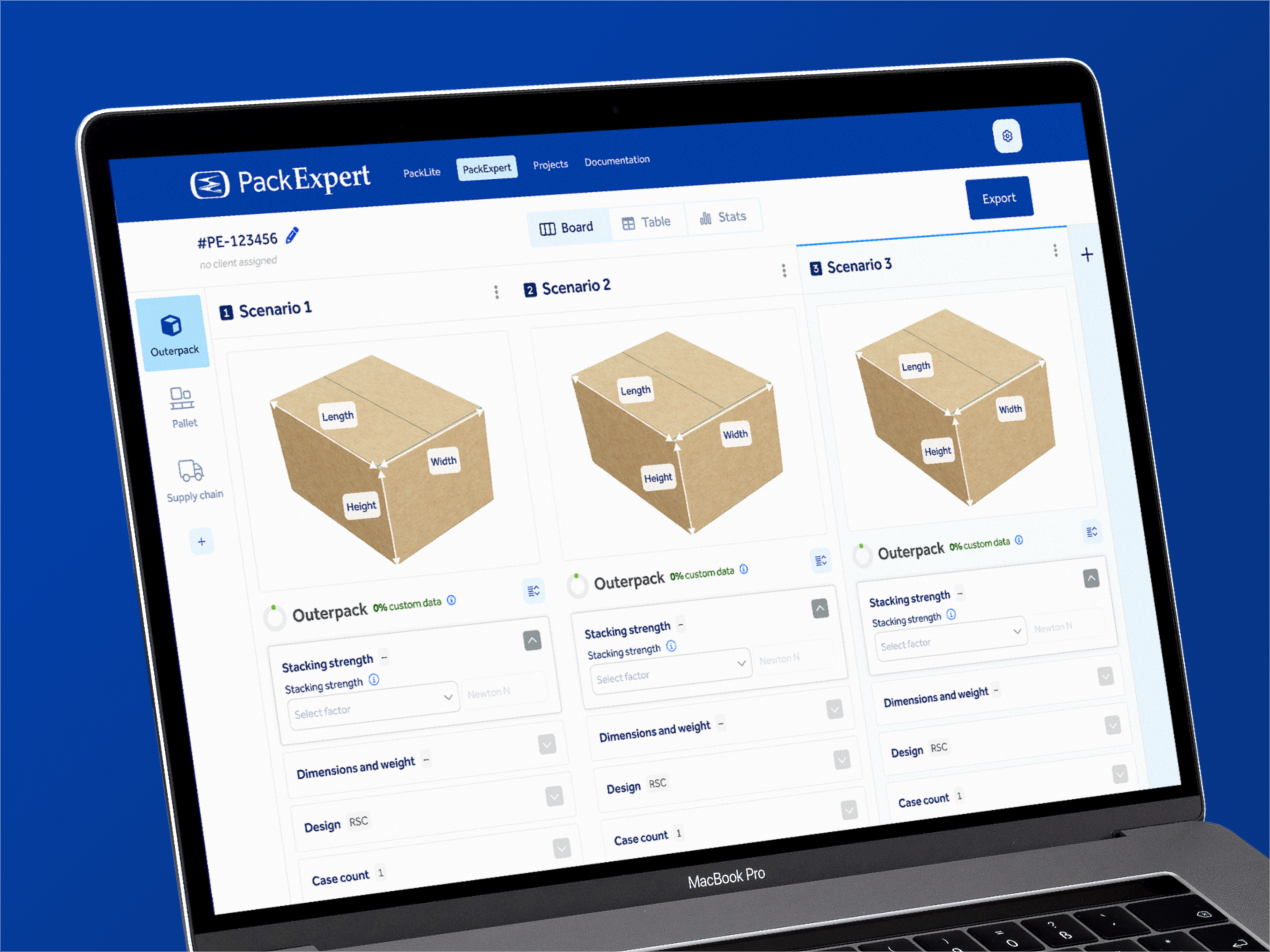 PackExpert — Packaging Configurator UI for Smurfit Westrock