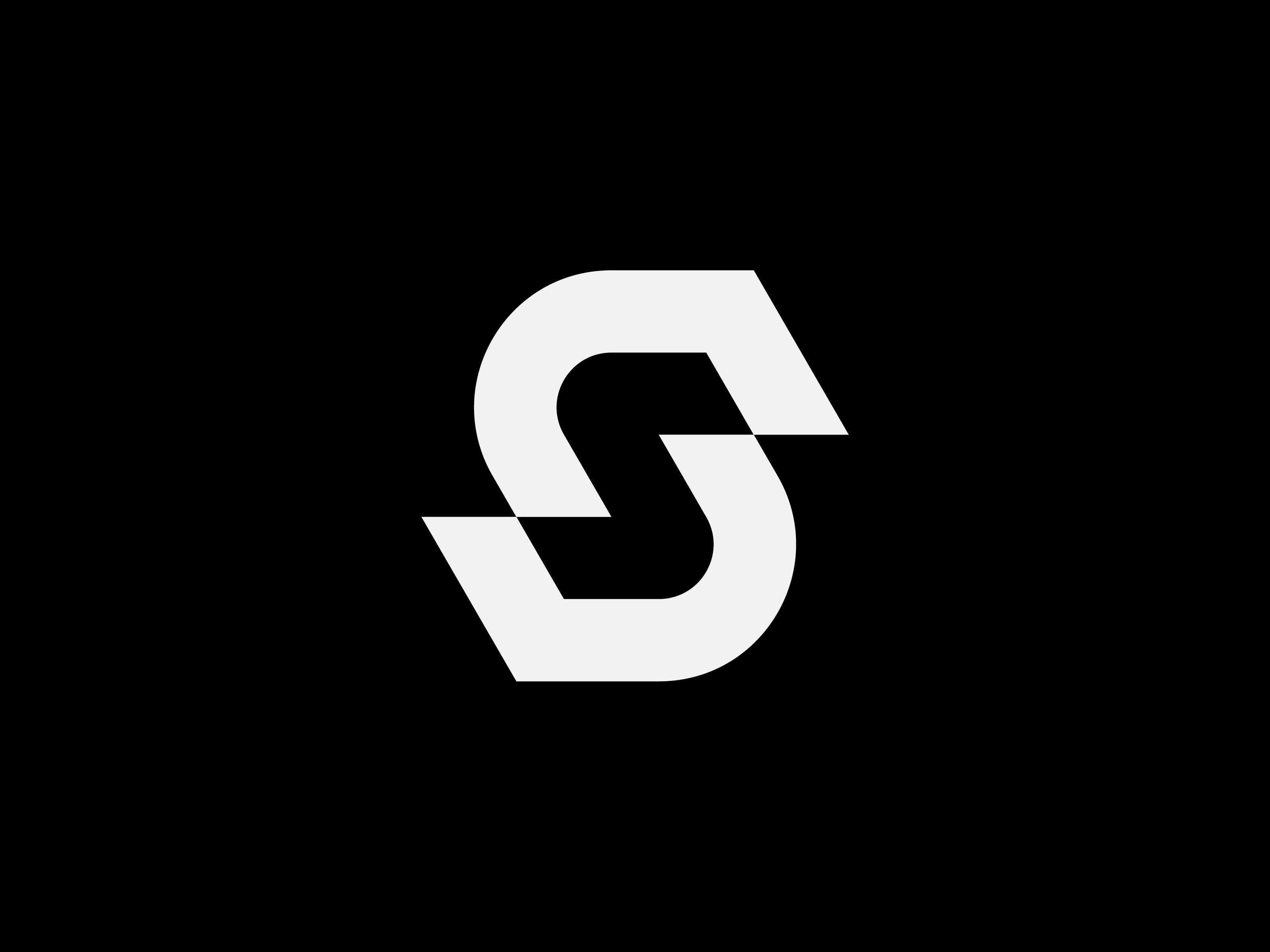 Example of Geometric Letter S – Logo for Sale