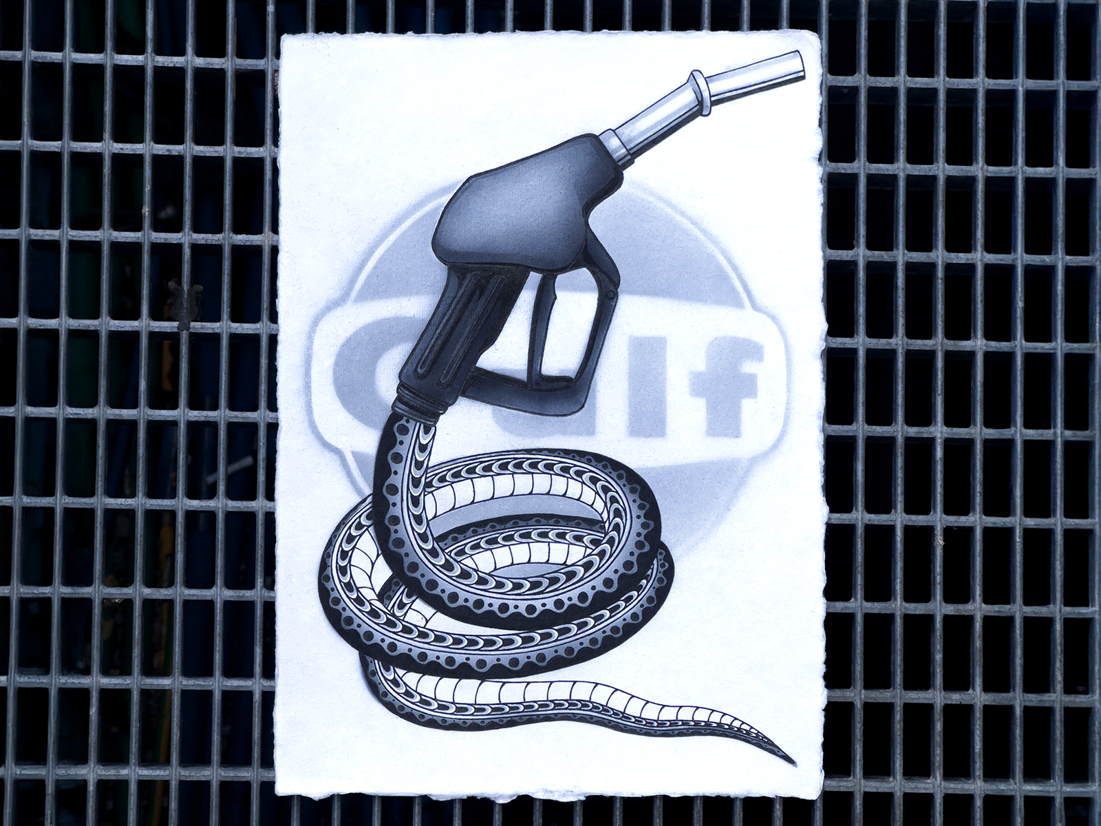 Venom a4 artwork bw car culture darkart graphic design gulf handdrawn illustration illustrator ink minimal motorsport oil onpaper petrol poster racing snake symbolism