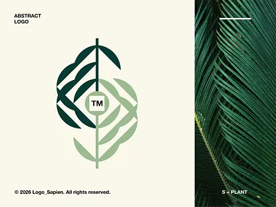 S + PLANT / 2026 2026 branding design graphic design green illustration leaf logo minimal logo tree typography vector