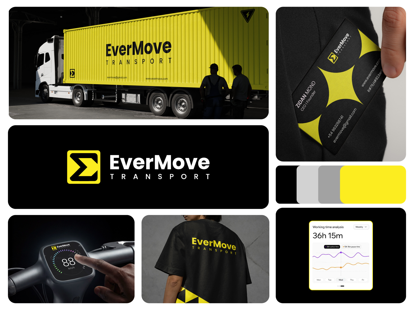 Example of Logistics Brand Design & Visual Identity