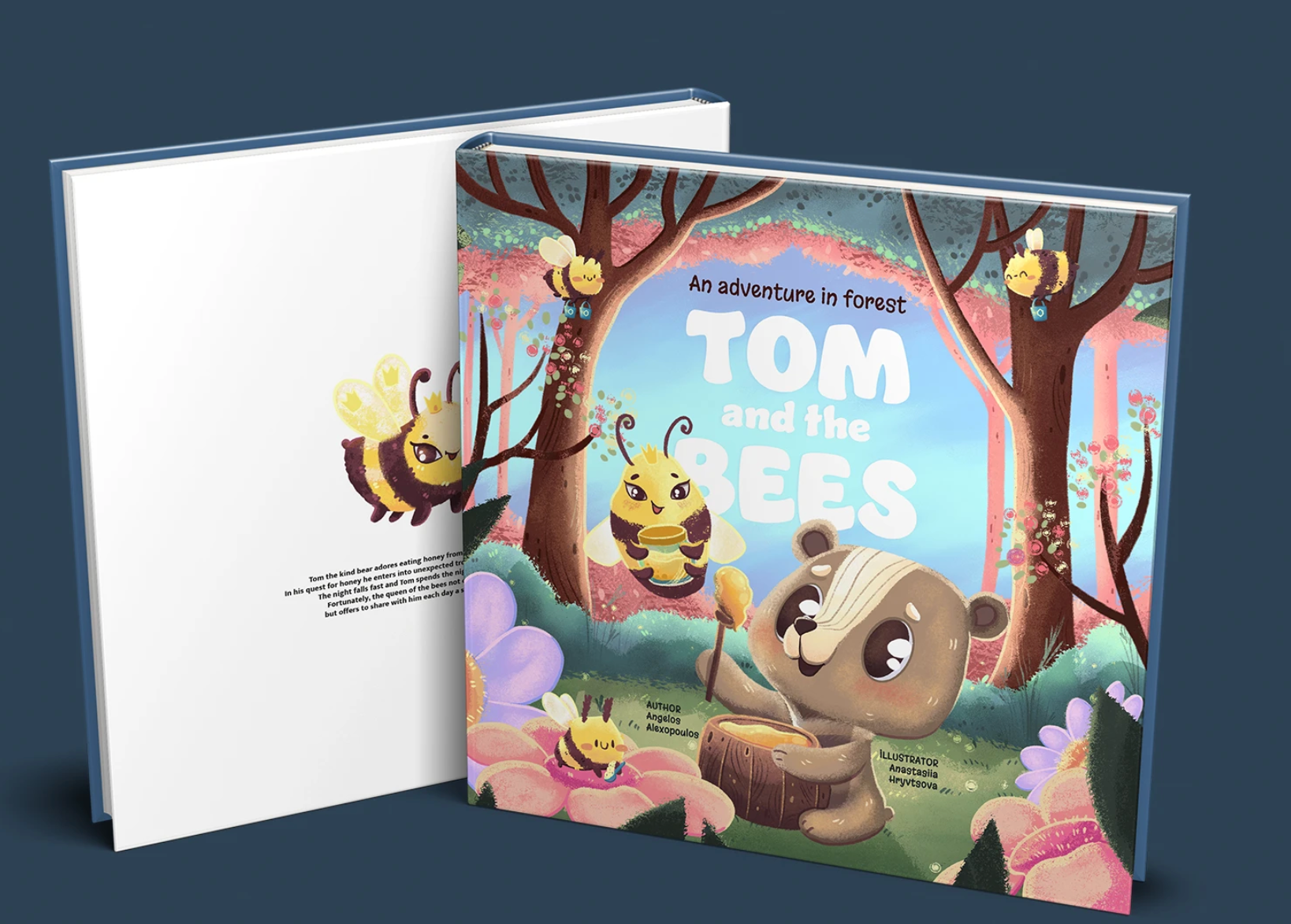 Example of Kid's Book Cover Illustration & Design