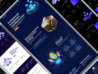 🛑BlockChain Website Design💢 business website design nft nft website wordpress wordpress website