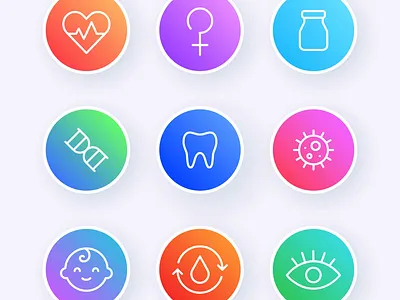 Animated Medical Icons | Healthcare Icon Set | UI Motion Design 2d animation 2d motion design 2d motion graphics animated icon set animated icons animation health app design healthcare design healthcare icons icon animation icon set medical animation medical icons medical ui motion design motion graphics svg animation svgator ui animation ui icons