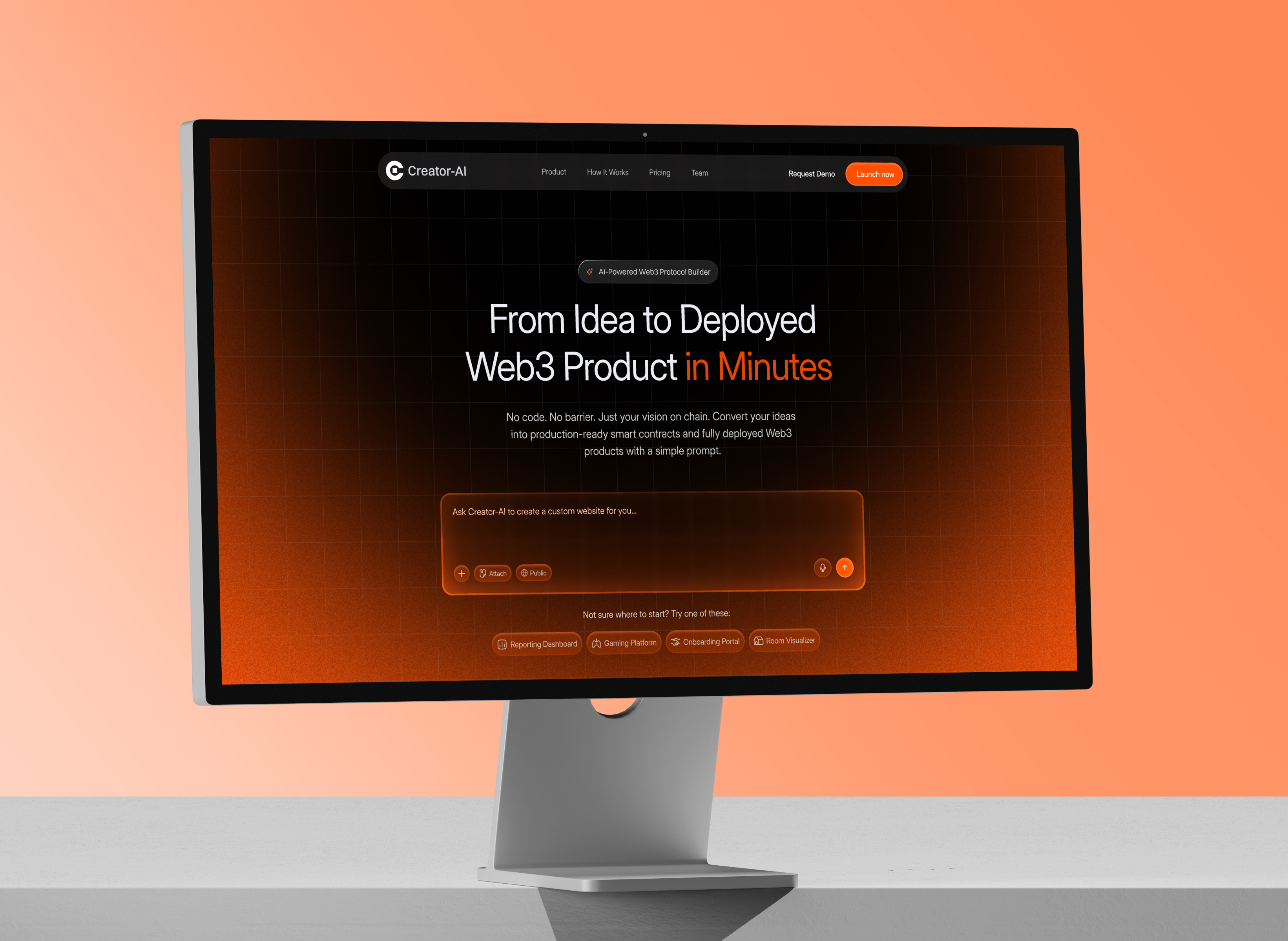 No-Code Web3 Platform blockchain clean crypto crypto landing page development landing landing page no code landing page no code platform no code service no code website web design web3 web3 crypto platform web3 platform design website design