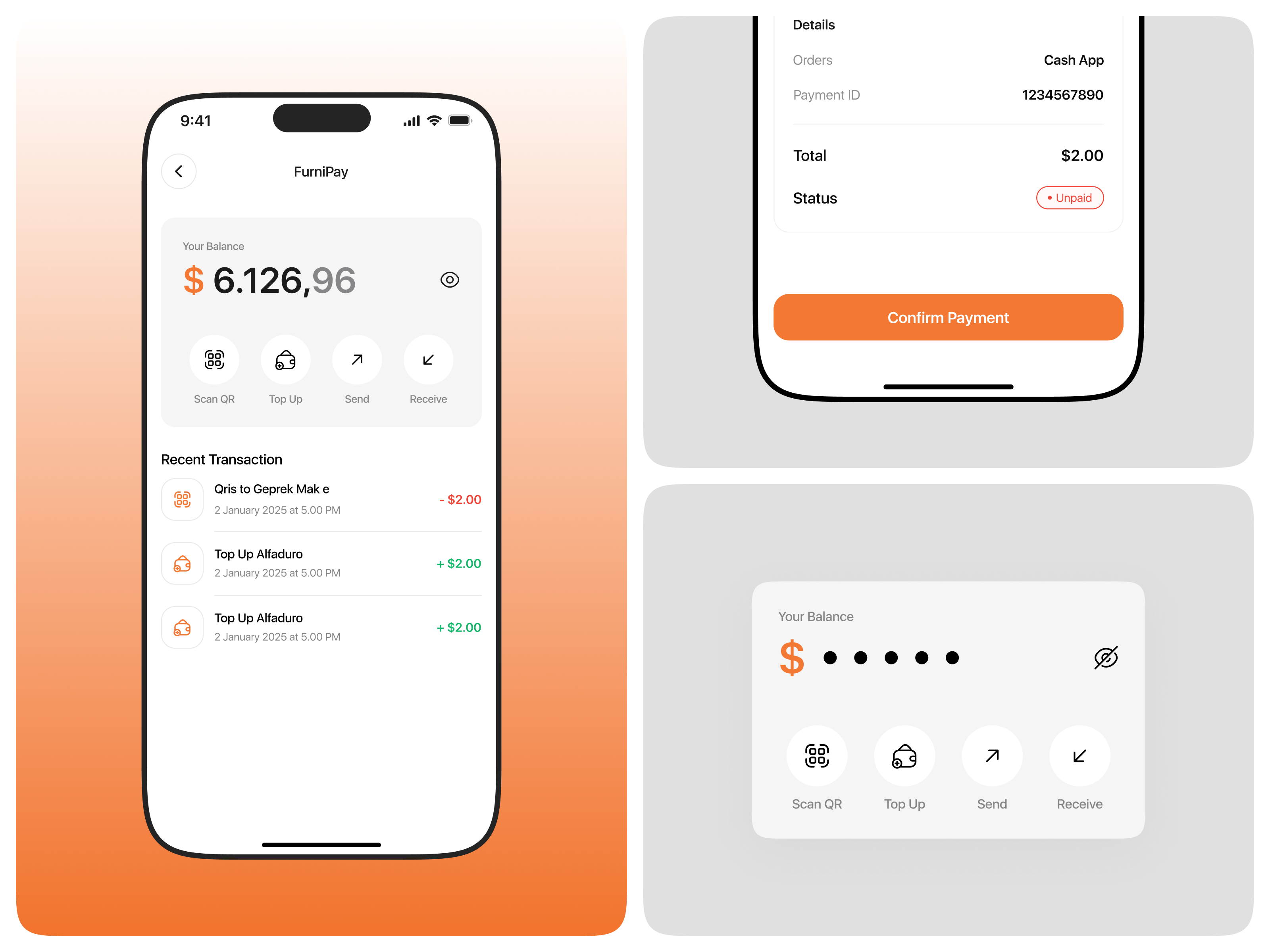 Furnio | Payment Screen branding design ecommerce furniture furniture apps furniture mobile apps ios ios app ios mobile apps mobile app payment payment screen summary payment transaction ui user experience user flow user interfaces