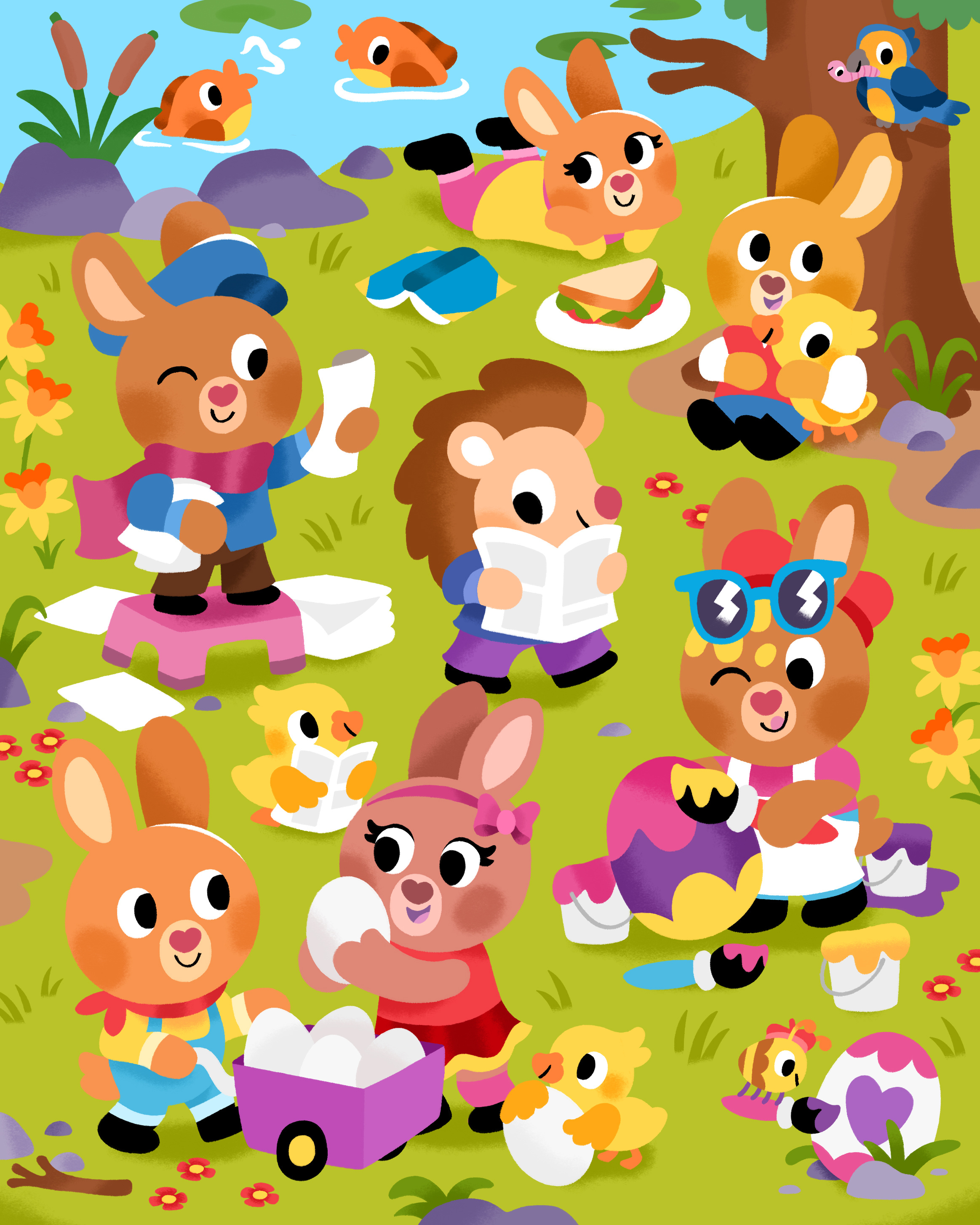 Easter prep is in full swing!
Who’s ready!? 🎨🥚🐣