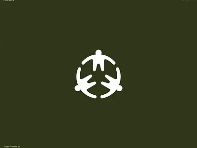Logo Design for Care Organization brand mark branding care circle community logo helping hands human logo logo logo mark unity symbol