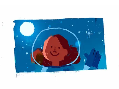 astronaut illustration