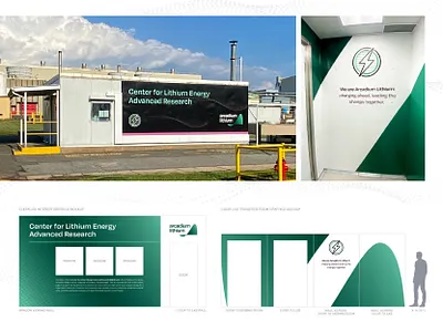 Lithium Lab Graphics corporate design environmental graphics graphic design icon lab layout lithium mockup signage tyopgraphy vinyl