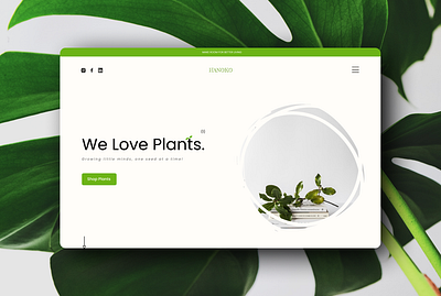 Carousel Design- Nursery 🌱 animation branding graphic design motion graphics ui