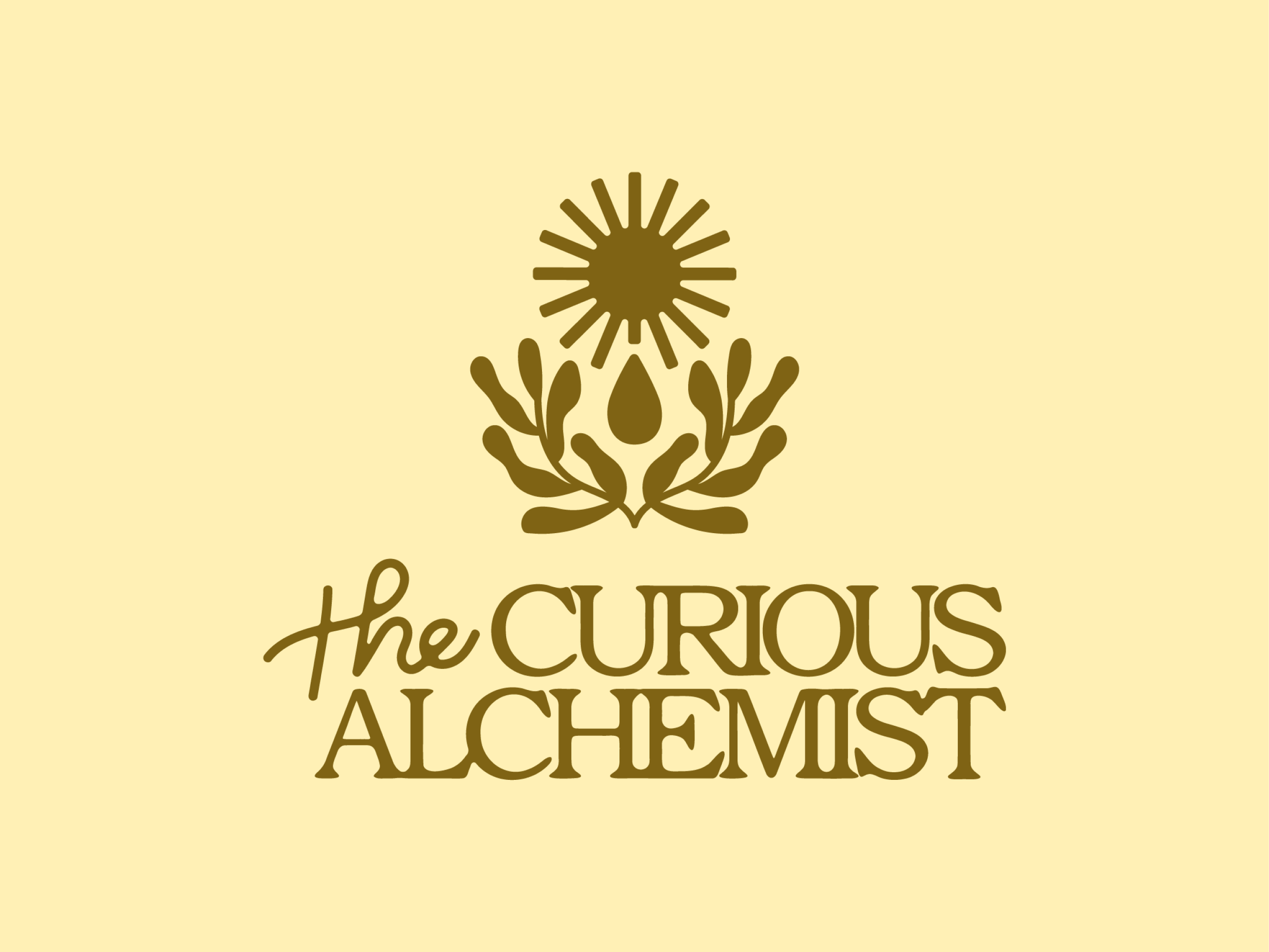 THE CURIOUS ALCHEMIST LOGO