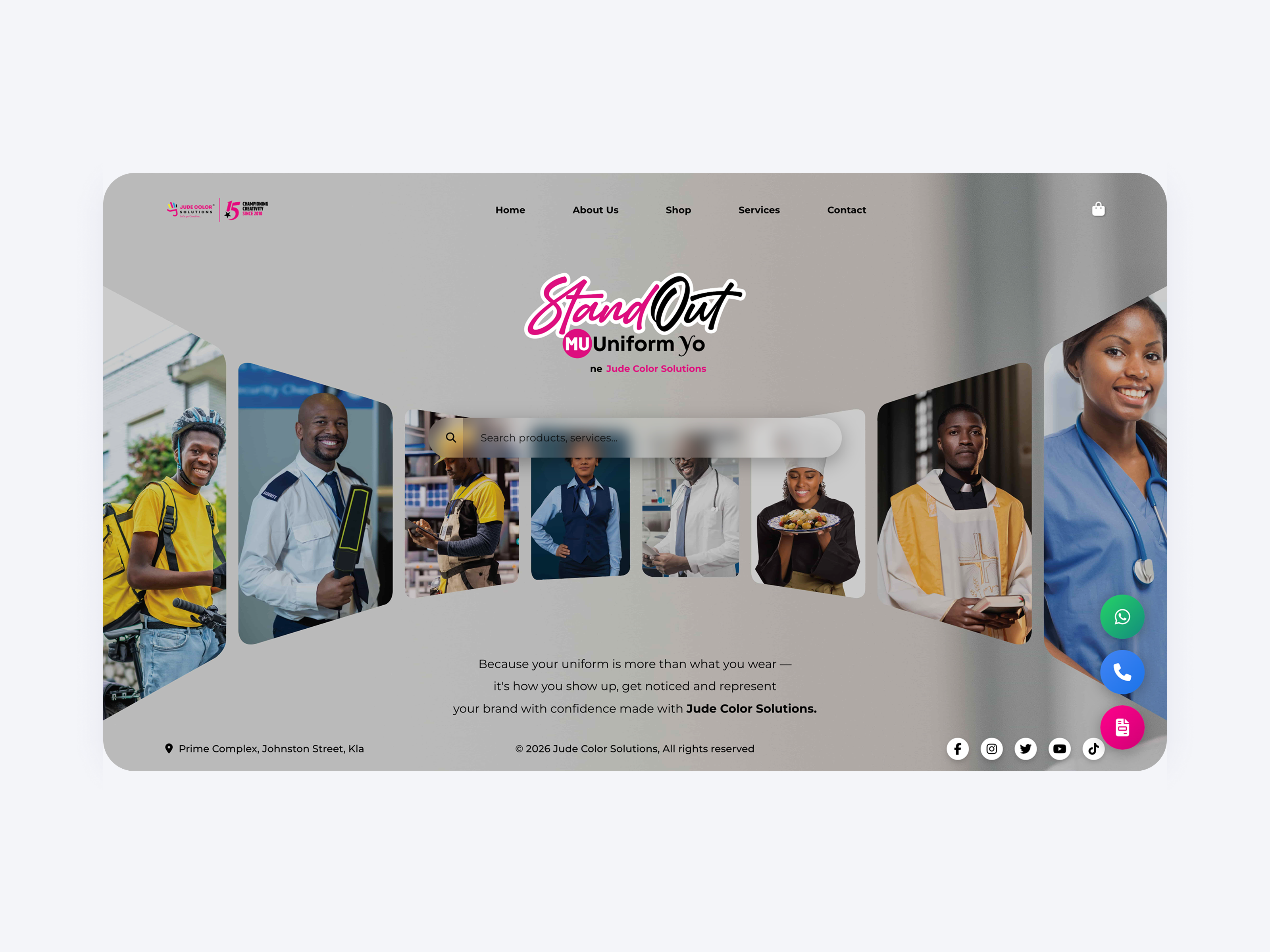 Jude Color Solutions Website