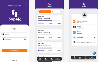 Aplicación movil SYPELC