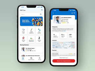 Book a Doctor book doctor dribbble healthcare medical ui user experience ux