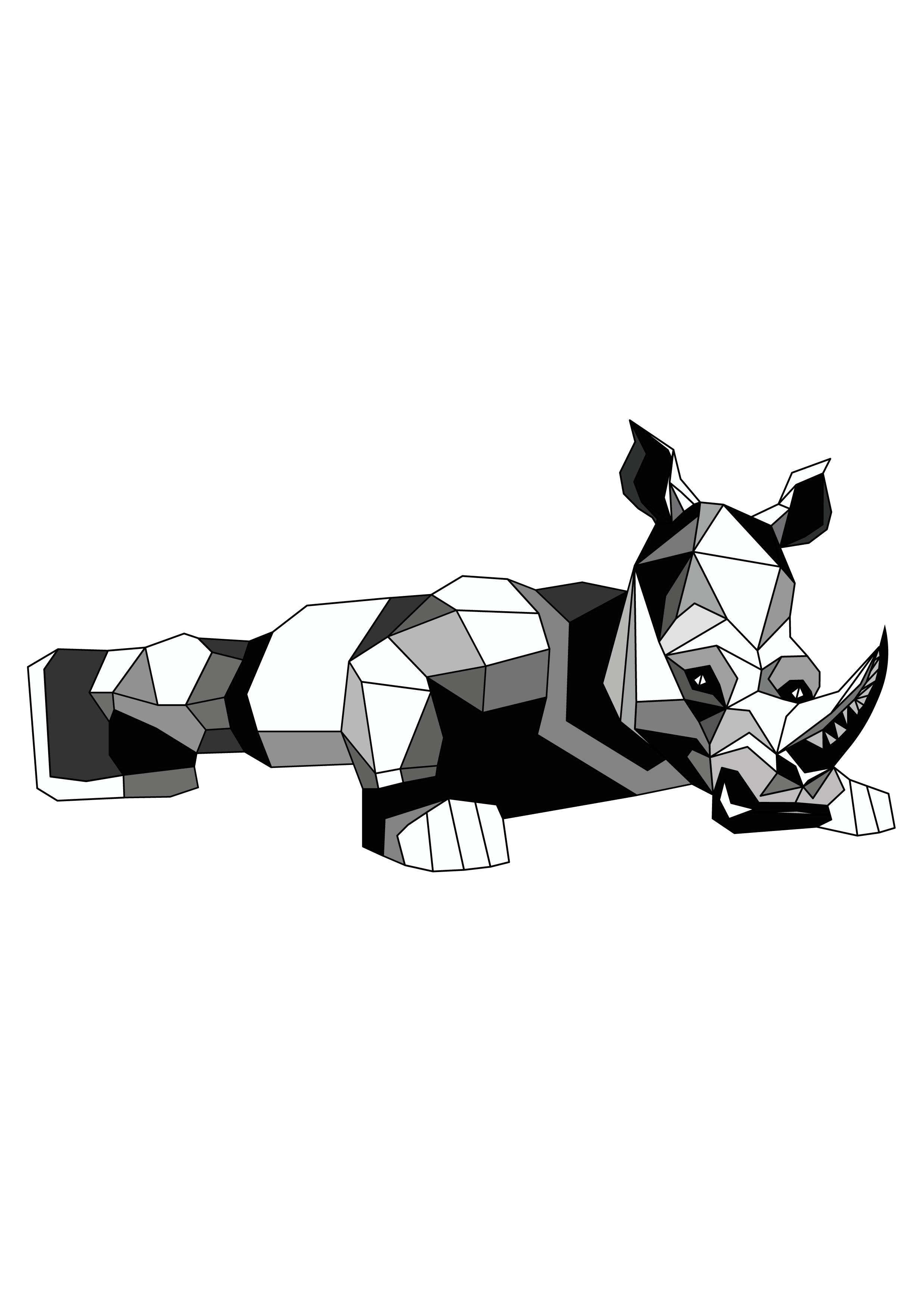 Rhino Ray Doing Push-Ups active rhino black and white rhino bodyweight rhino fitness rhino fitness sticker geometric rhino gym rhino minimal rhino polygon rhino push up rhino ray rhino character rhino illustration rhino sticker rhino workout sporty rhino strength rhino strong rhino training rhino workout sticker