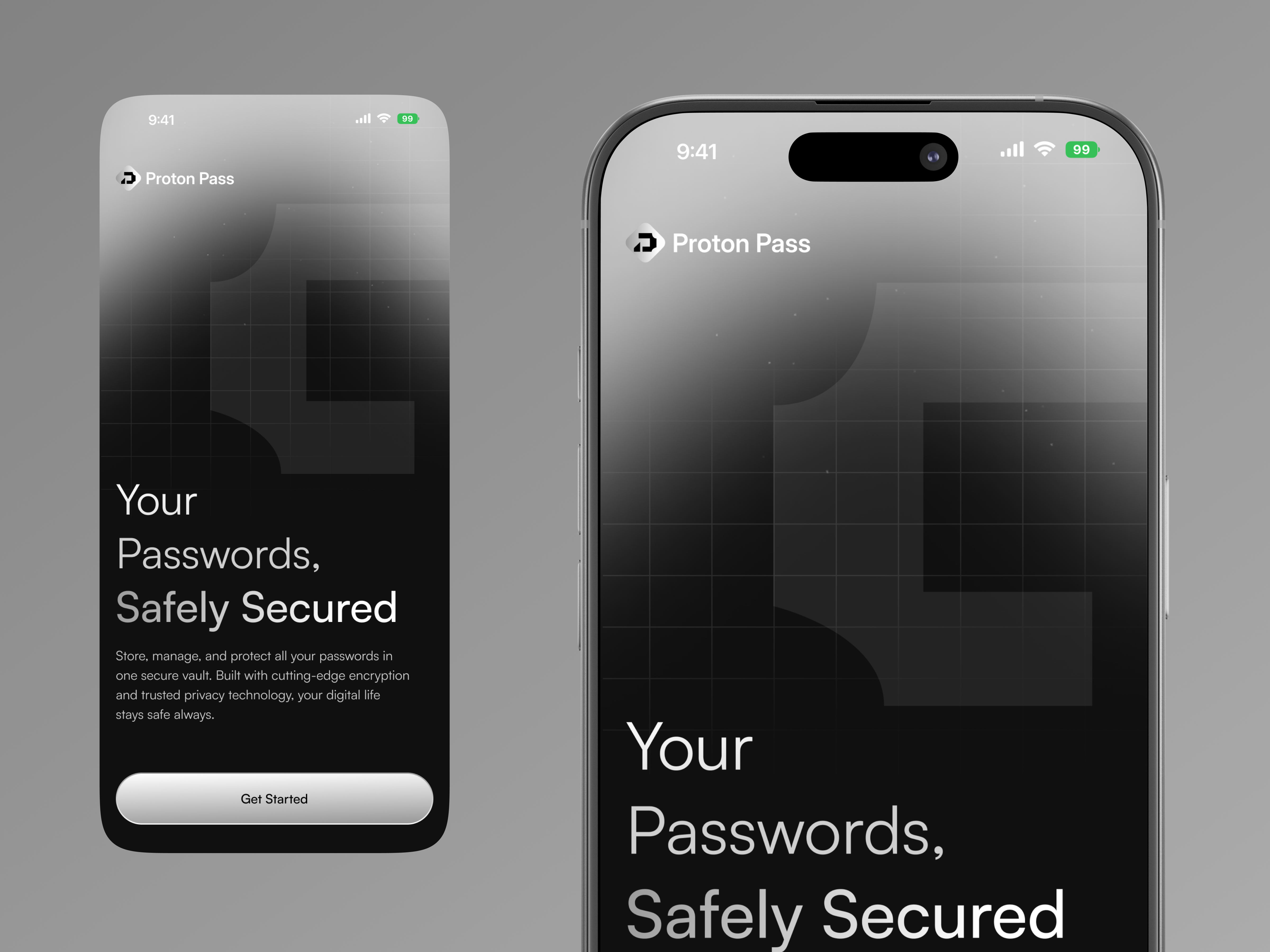 Password Manager App Onboarding UI app app design mobile app mobile ui onboarding password manager security security app ui design ux design