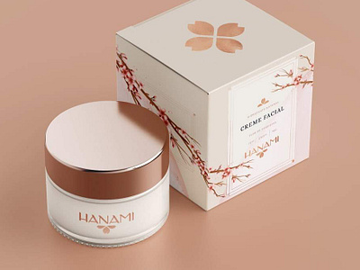 HANAMI Visual Brand & Product Concept brand brand identity branding design graphic design logo logotipo logotype visual