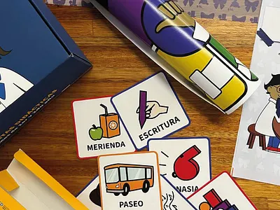 Visual Support Kit for School Inclusion graphic design