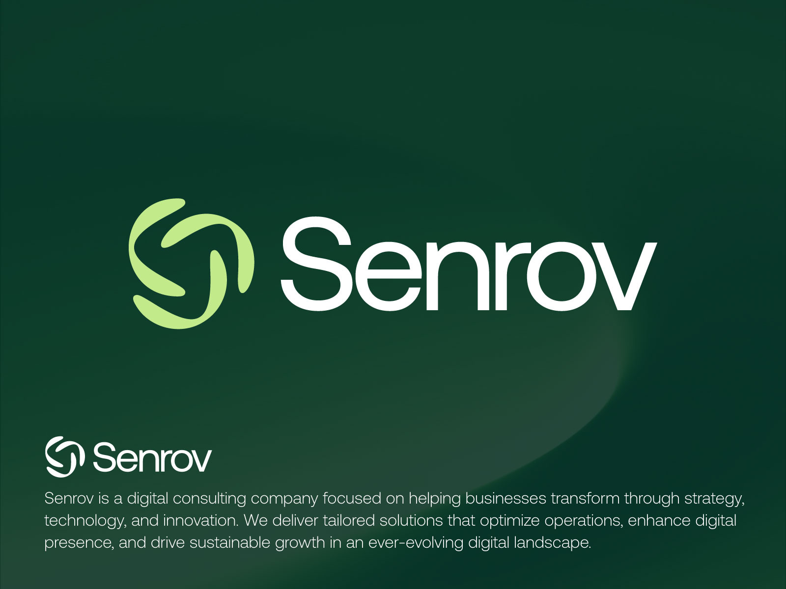 Senrov - Modern Logo Design advertising marketing agency brand identity branding digital marketing agency graphic design identity letter logo logo logo design logo designer logo mark logodesign logos logotype marketing s logo sales smm agency