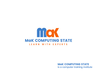 MaK Computing State letter mark logo bold classic clean creative dynamic elegant flat gradient grunge handwritten iconic lettermark logo logo design luxury minimalist modern playful sans serif serif