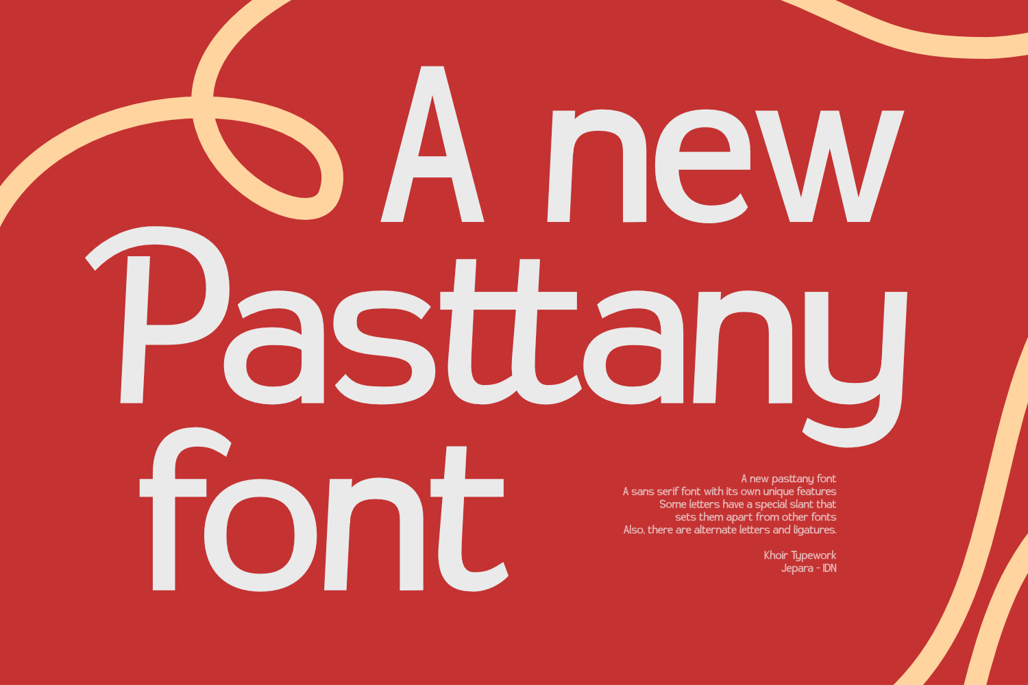 A New Pasrrany Font brand identity branding calligraphy design display font font food and beverage fun graphic design italy logotype monoline new font pasta payful playful sans serif type design typeface typography