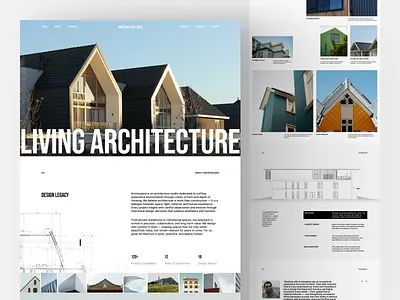 ARCHEVALORA - Architecture Website architectural website architecture design architecture landing page architecture website clean design landing page landing page design real estate real estate landing page real estate website ui ui design uiux uiux design ux web web design website website design