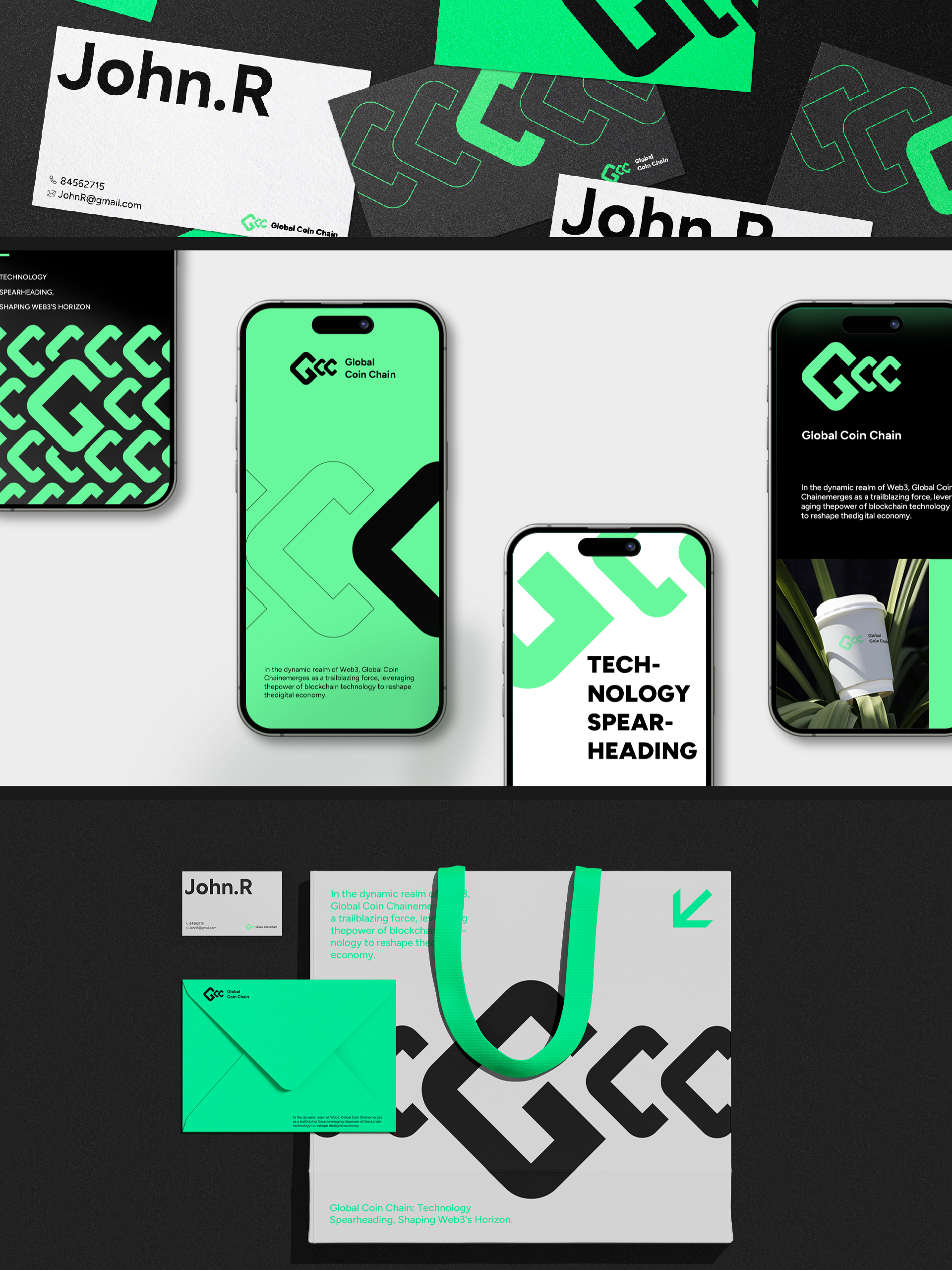 GCC Brand Design brand design branding graphic design logo vis visual identity