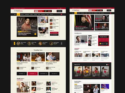 Newspaper & Blog Website Design article blog blogger breaking news journal lifestyle magazine news news magazine news portal newspaper online magazine online newspaper personal blog publishing simple paper ui ux