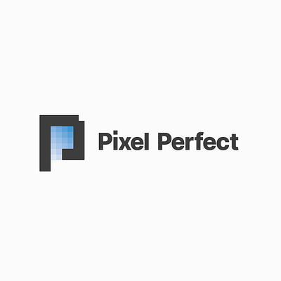 Pixel Perfect Logo branding graphic design logo logo design vector