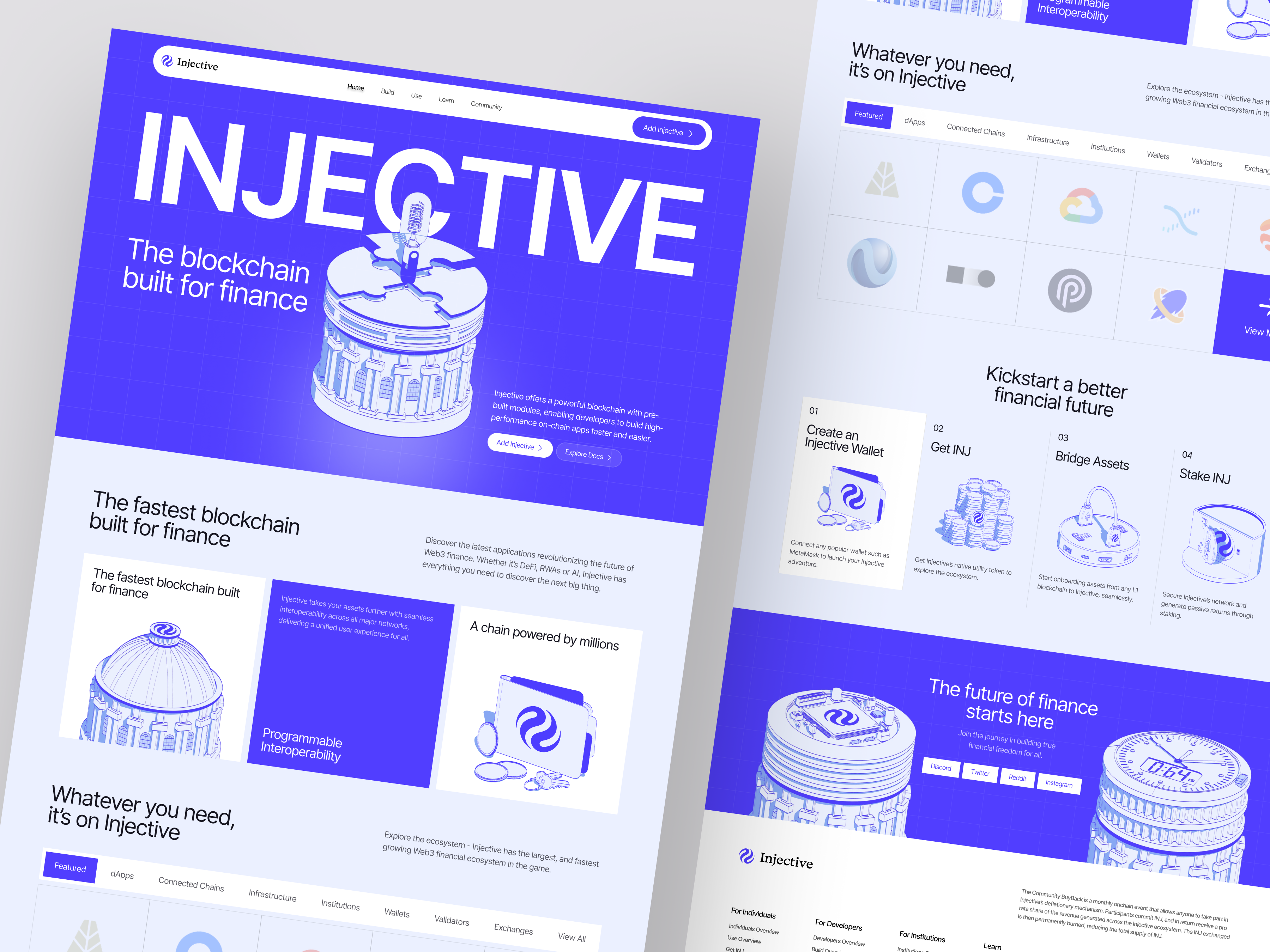 Example of Website Design + Development
