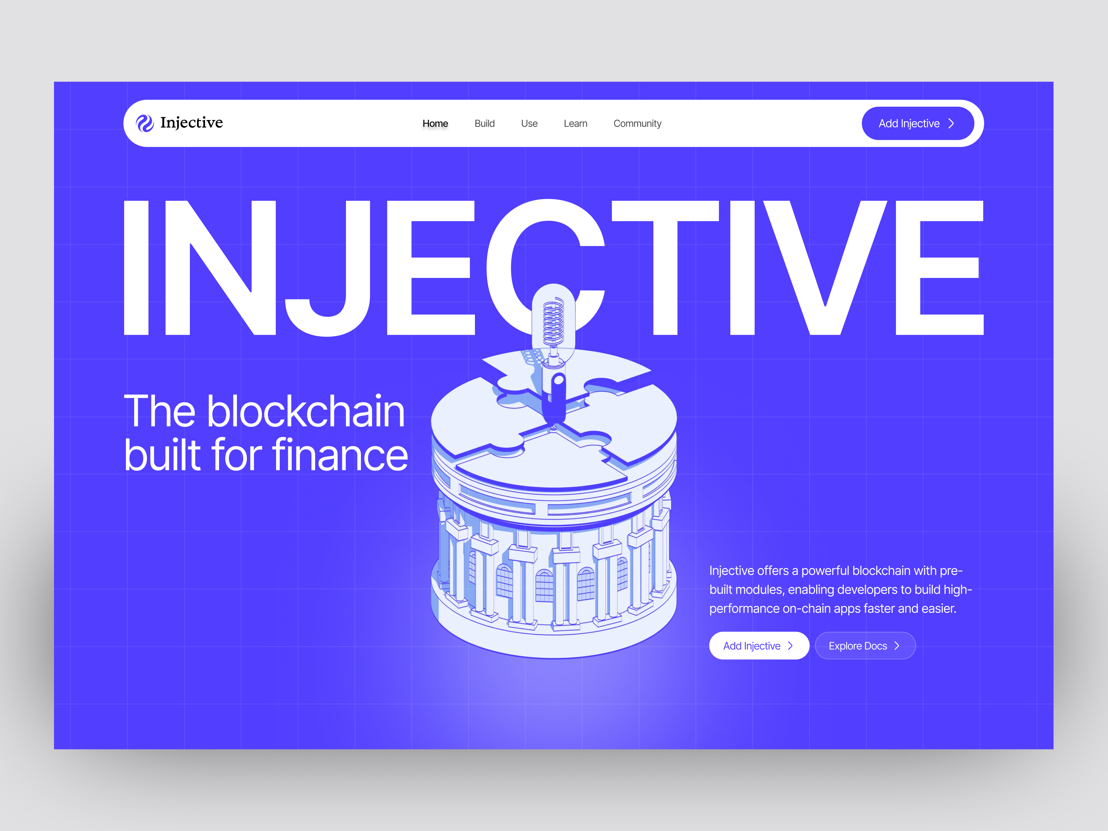 Example of Web3 Website Design