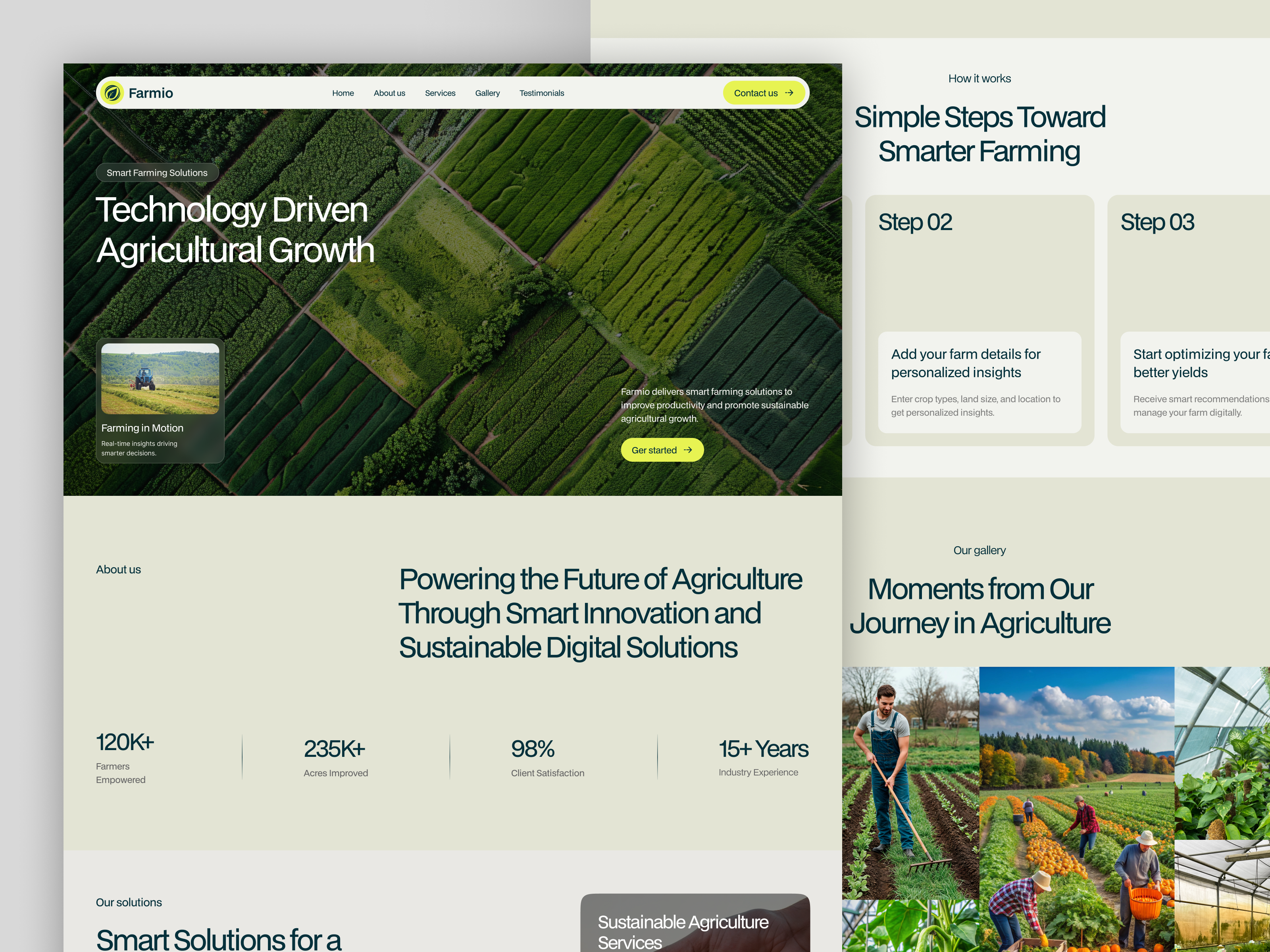 Example of Landing Page Design